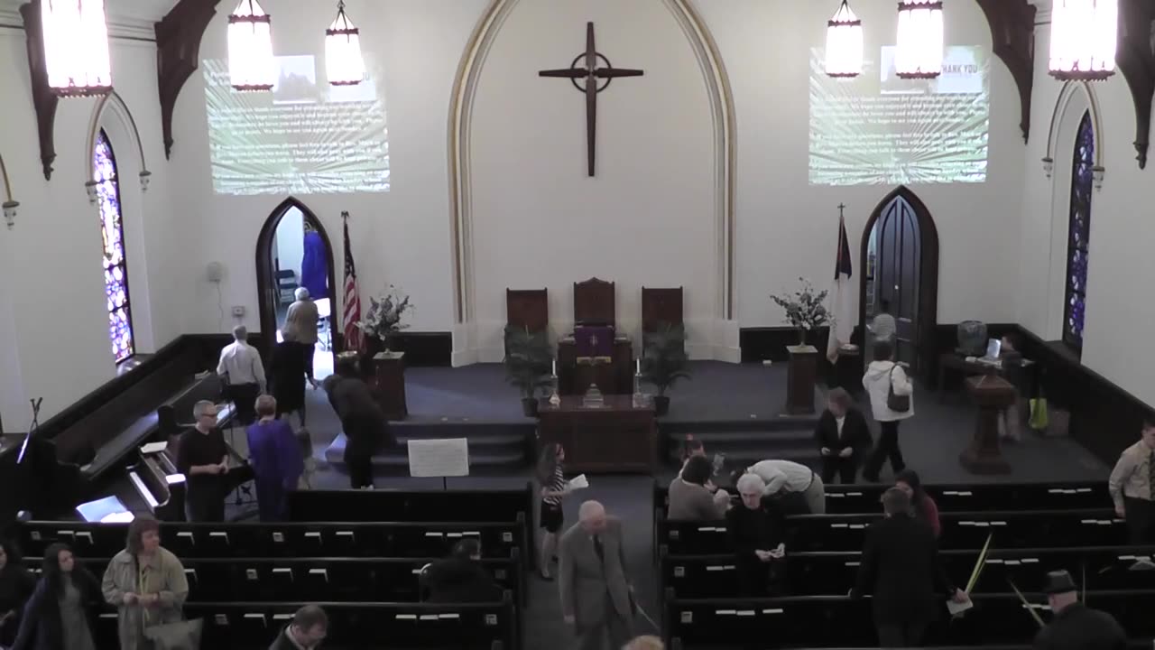 Sermon: Squaring Off with Death - By: Rev. Mark Woomer - Palm Sunday - Date: 3/29/2015