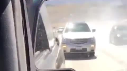 Accidental carpooling at its finest