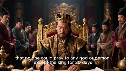 Daniel in the den of a lion