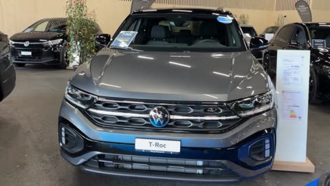 New VW T-ROC R-Line 2025 - visual REVIEW (sporty SMALL SUV)