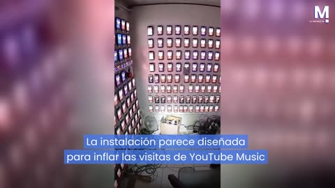 GRANJA DE VISUALIZACIONES FRAUDULENTAS QUE AUMENTAN LOS VIEWS EN YOUTUBE Y SPOTIFY