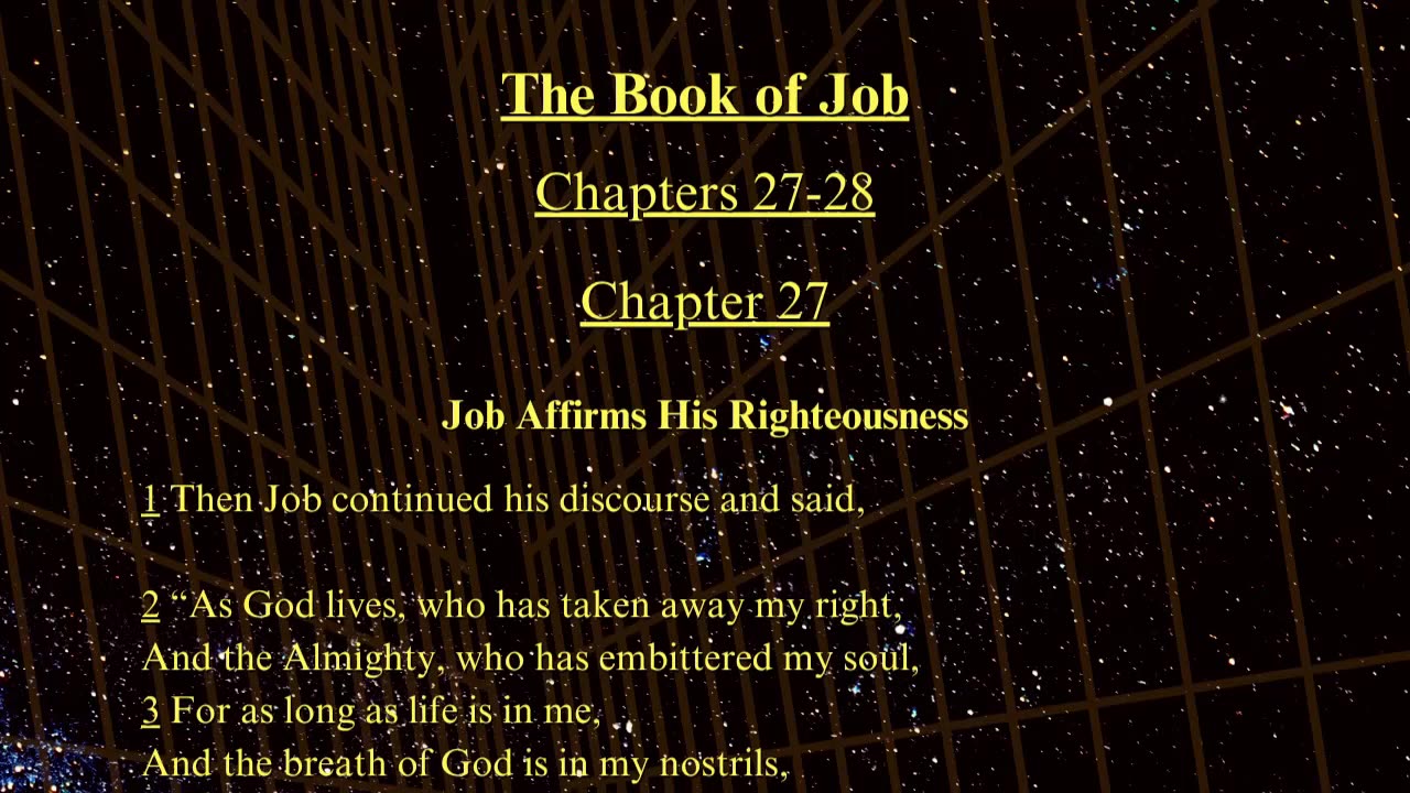 Christian Meme Video: Job Chapters 27 & 28 (06/22/2025)