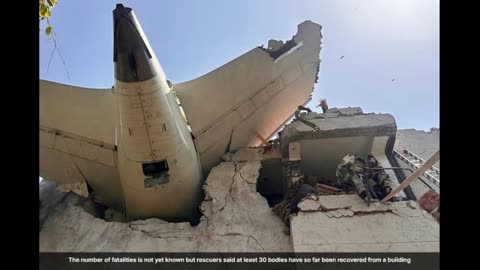 Air India flight carrying 242 people to London crashes
