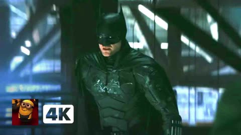 The Batman (2022) 4K - Batman Fights Riddler's Goons _ Movieclips
