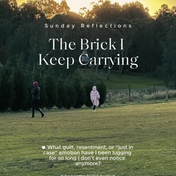 Sunday Reflections: ⁣⁣⁣ The Brick I Keep Carrying 🧱⁣⁣⁣ #selfreflections