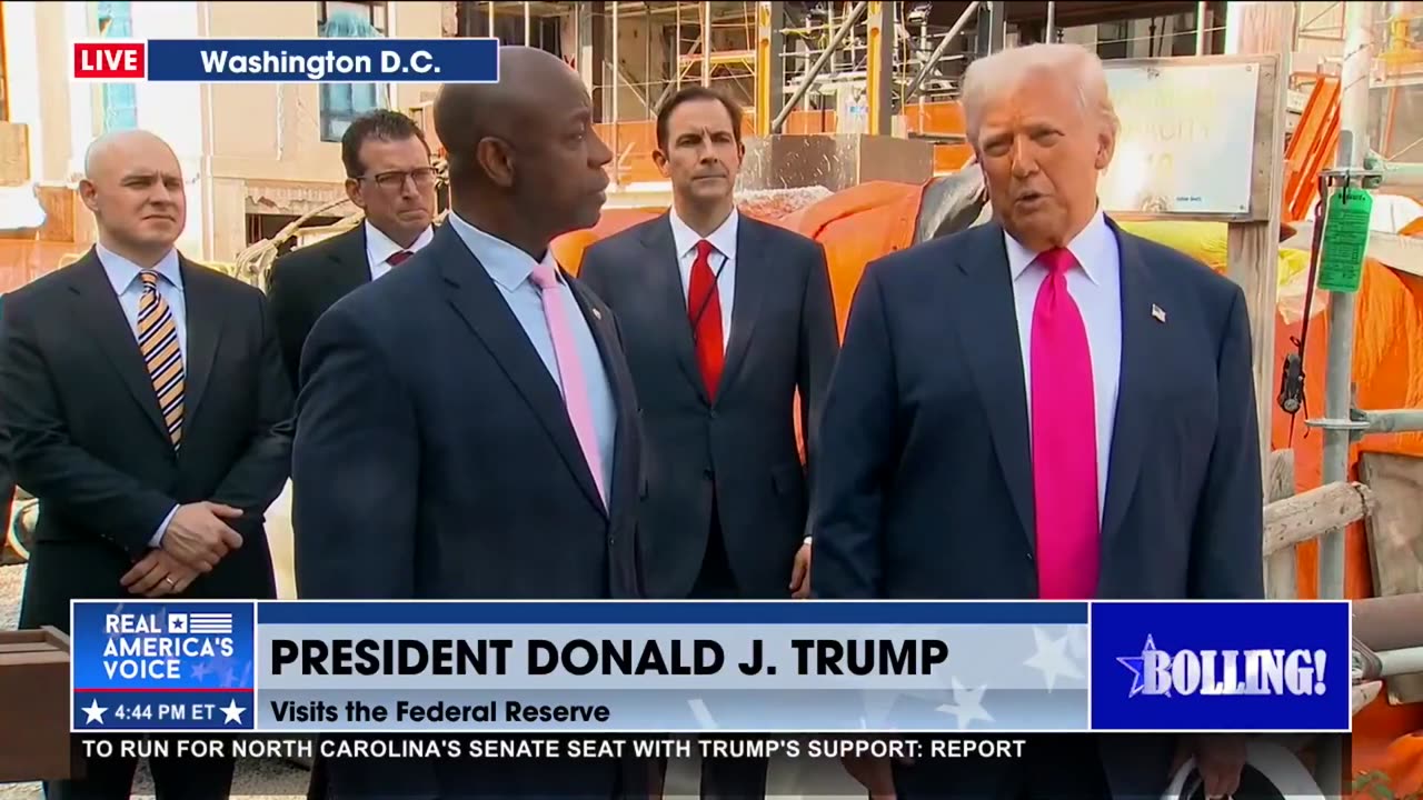 POTUS THINKS POWELL WILL DO THE RIGHT THING