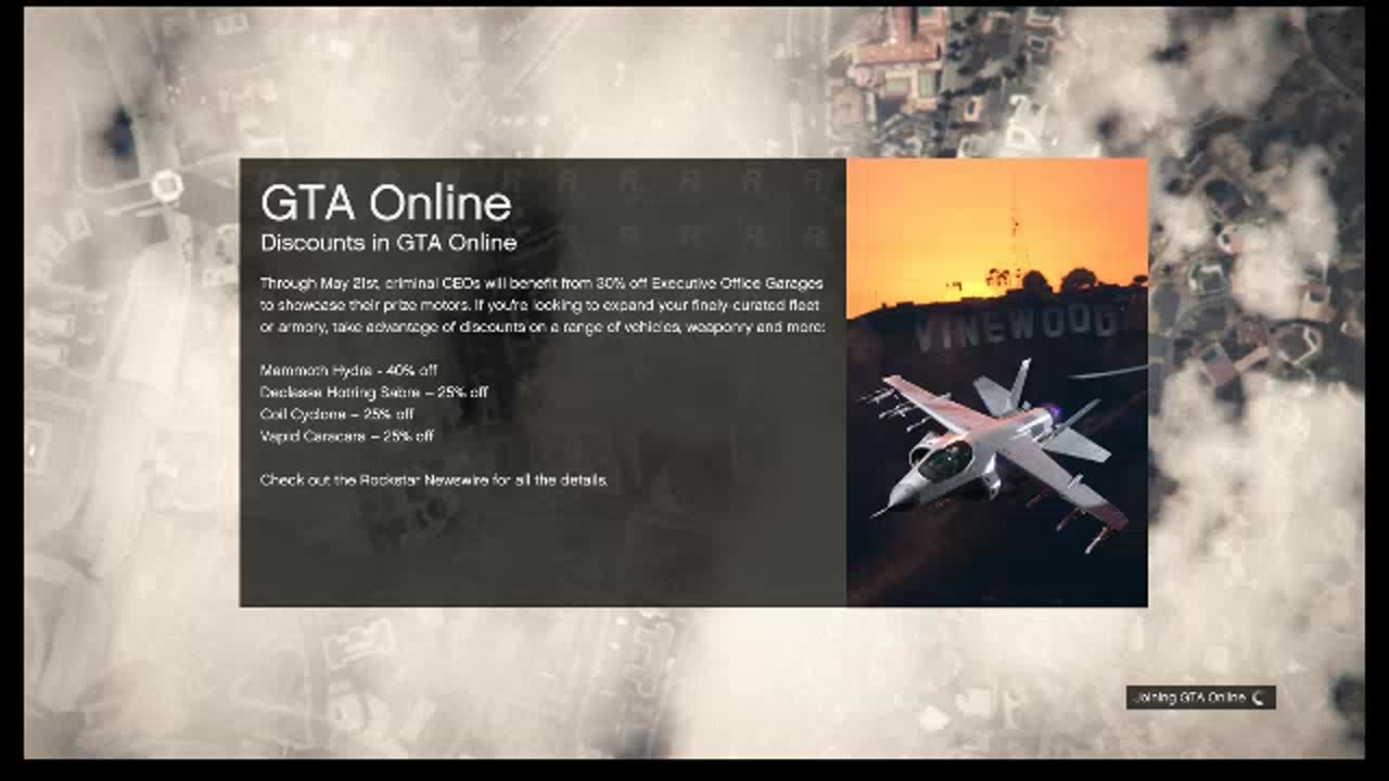 Loading of GTA V to Online - Date: 5/18/2014