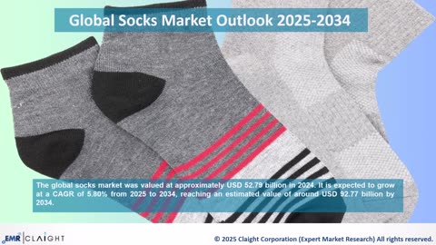 Global Socks Market Size, Share and Report | 2034