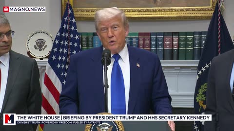 The White House | Briefing President Donald J. Trump and HHS Secretary Robert F. Kennedy Jr. [LIVE]