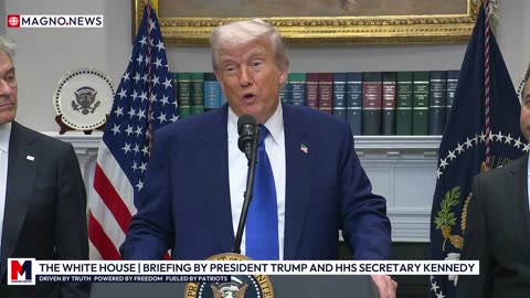 The White House | Briefing President Donald J. Trump and HHS Secretary Robert F. Kennedy Jr. [LIVE]