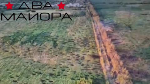 Russian FAB strikes on Ukrainian positions in the Sumy region