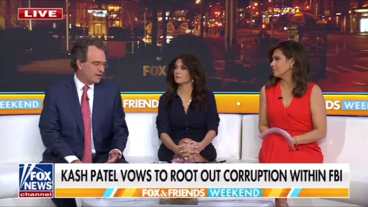 Kash Patel has first interview since being confirmed as FBI Director