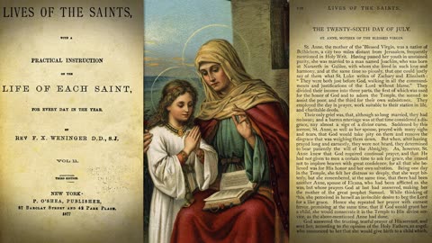 Saint Anne {July 26} 📖🎧