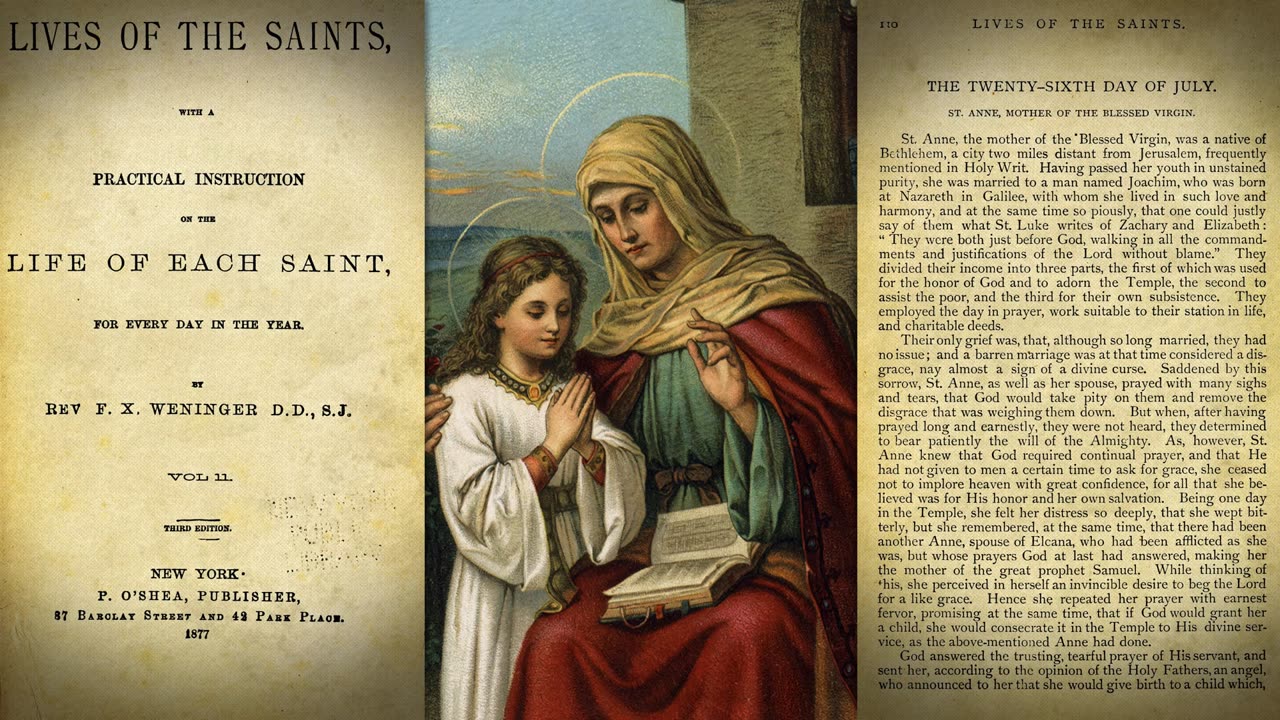 Saint Anne {July 26} 📖🎧