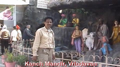 Kach Mandir Vrindavan | A Kaleidoscope of Divine Art