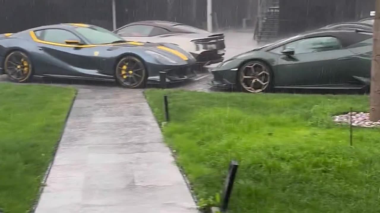 Blame it on the rain.