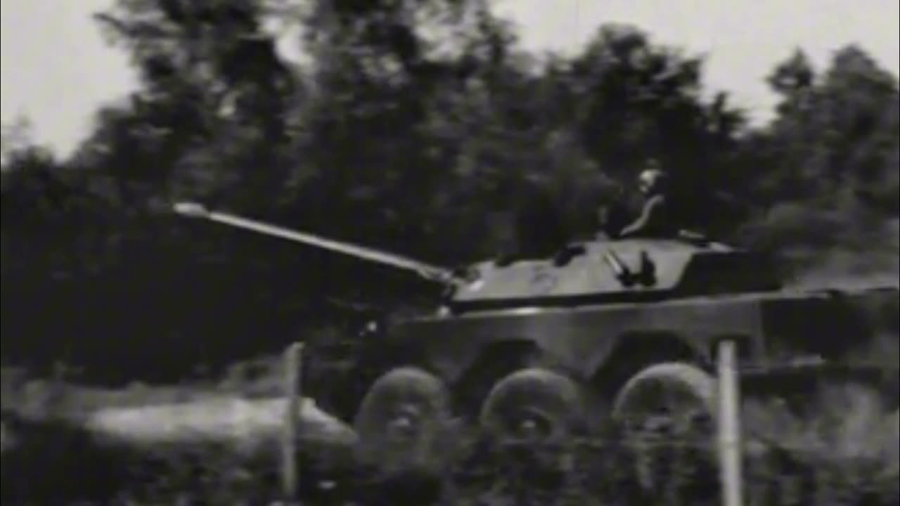 French wheeled armored vehicles demonstrated at Satory in 1975