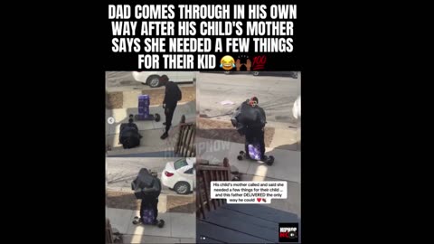 You don't need a car to be a good father🤷🏽‍♂️💪🏽💪🏽