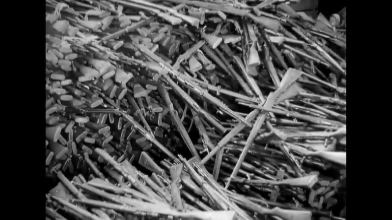 Destroying Japanese Weapons and Equipment October 1945