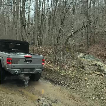 Off-Roading Adventure Deep in the Muddy Woods 2j #jeep #jeepwrangler #offroad