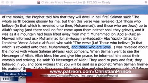 Christian prince Your head is down you do not know