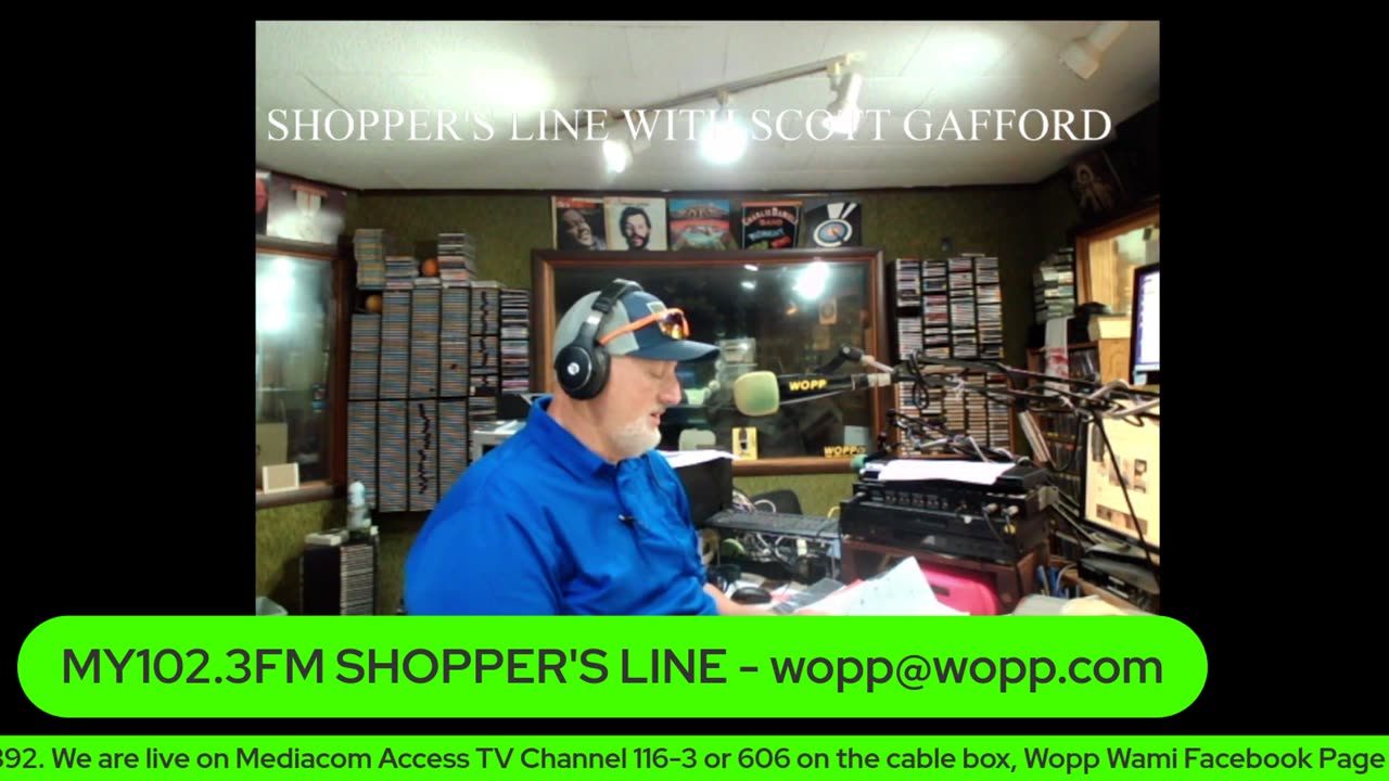 MY102.3FM SHOPPER'S LINE WITH SCOTT GAFFORD