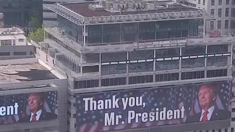 🎺🗽 Israel Iran War | Tel Aviv Billboard Thanks Trump After US Strikes on Iran | RCF