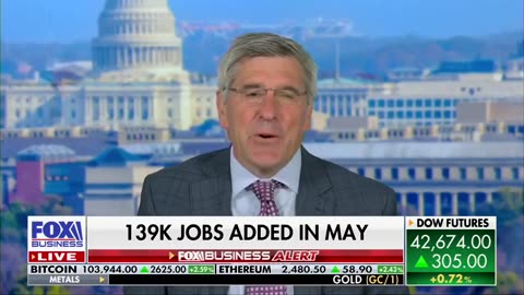 Stephen Moore : "Real take-home pay for workers is INCREASING."