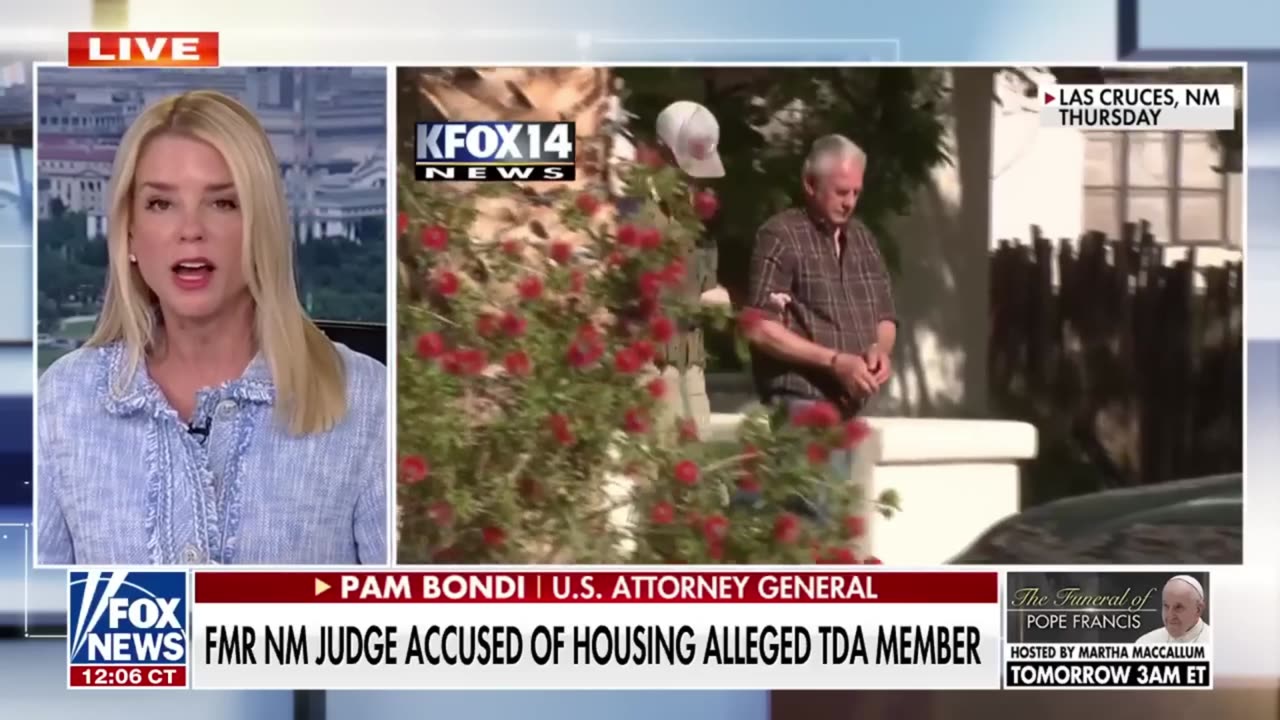 AG Bondi explains obstruction by New Mexico judge to protect TDA member