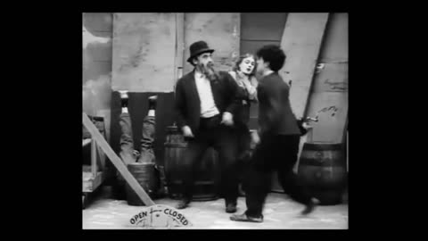 Charkie Chaplin Charlie Chaplin's "Behind The Screen"1916