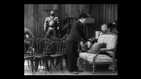 Charkie Chaplin Charlie Chaplin's "Behind The Screen"1916