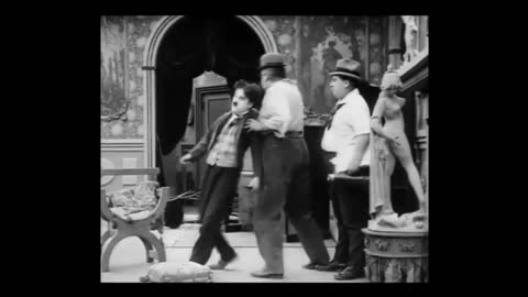 Charkie Chaplin Charlie Chaplin's "Behind The Screen"1916