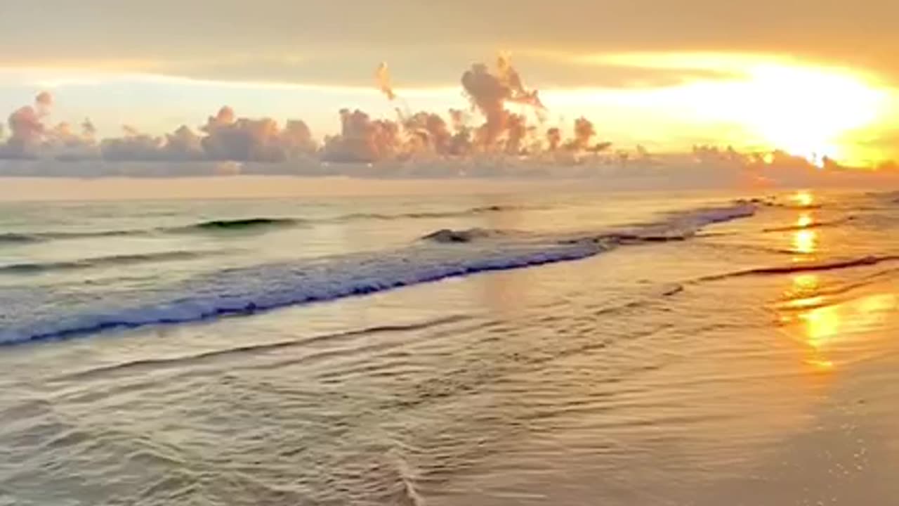 Sunrise on the beach