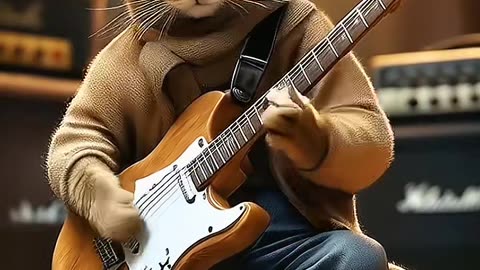 #ia #cat #pets #rock #guitar #solo #catlover