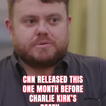 CNN Released This One Month Before Charlie Kirk’s Death...