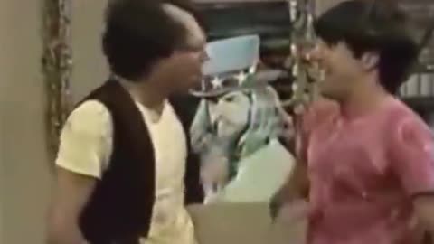 Larry David in "The Three Stooges Get Stoned," a sketch that aired on the SNL 1982