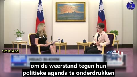【NL】Taiwanese vicepresident Hsiao Bi-Khim over de psychologische aanvallen van de CCP op Taiwan