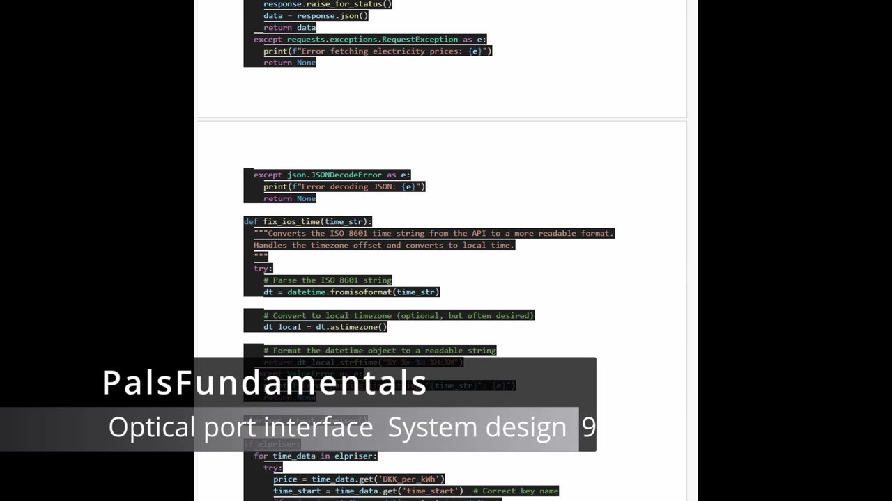 PalsFundamentals Optical port interface System design 9