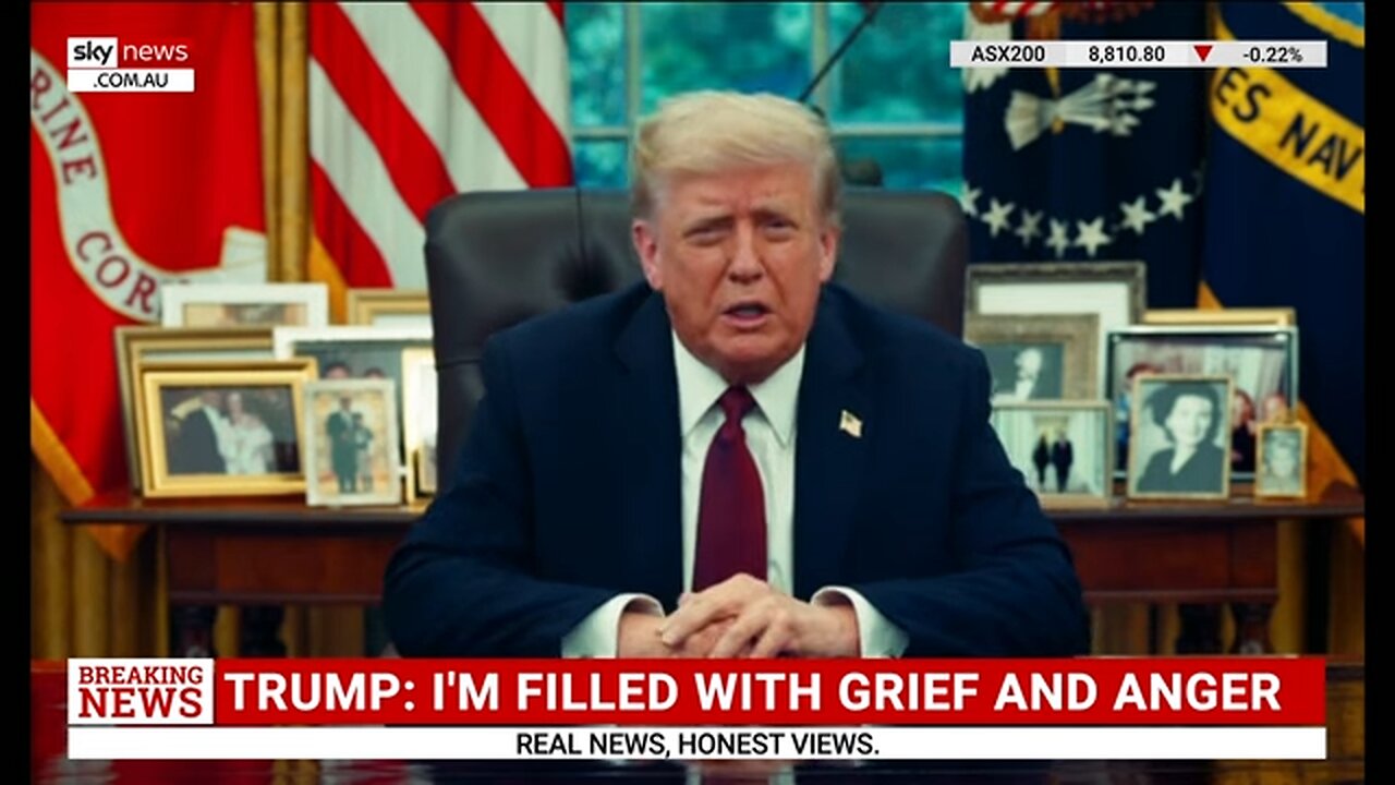 WATCH: Trump issues heartfelt message on Charlie Kirk murder