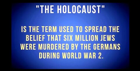 TRUTH OVER PROPAGANDA - PLEASE WATCH TO THE END. HOLOHOAX 💣