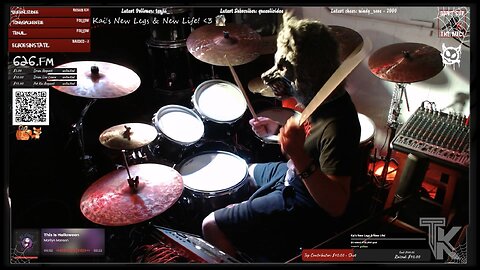 10-31-25 Marilyn Manson - “This Is Halloween” (Tommy Kubiski Live EDrum Cover)