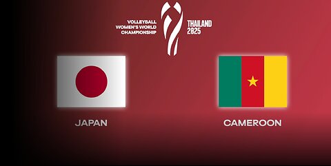 ดูวอลเลย์บอลหญิง U21 ชิงแชมป์โลก 2025 ญี่ปุ่น พบ แคเมอรูน