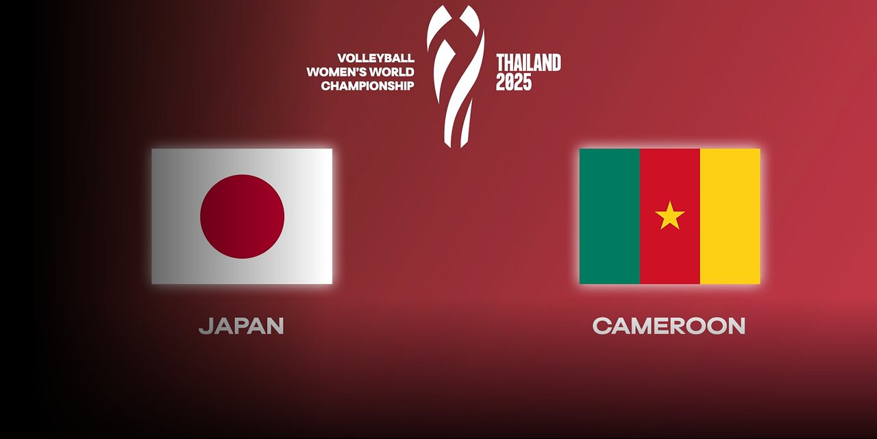 ดูวอลเลย์บอลหญิง U21 ชิงแชมป์โลก 2025 ญี่ปุ่น พบ แคเมอรูน