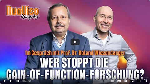 Wer stoppt die Gain-of-function-Forschung? Prof. Dr. Roland Wiesendanger 25.o8.2025 NuoViso