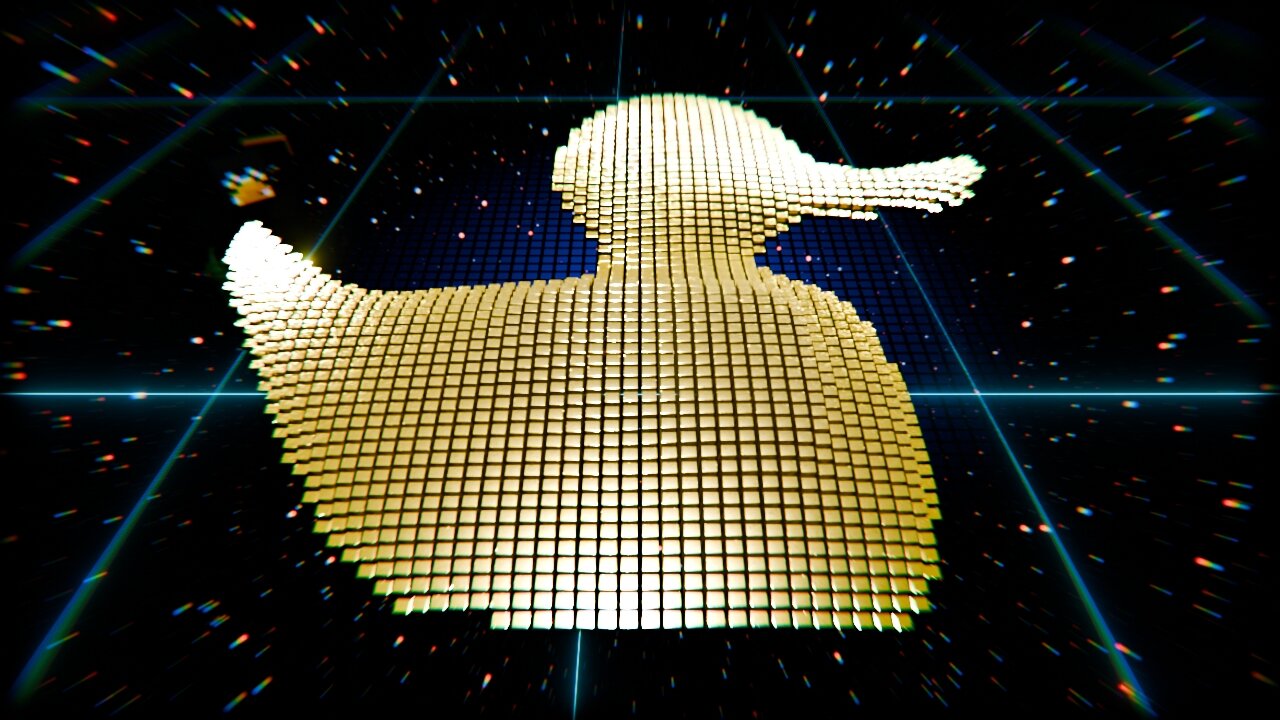 Space Grid Duck