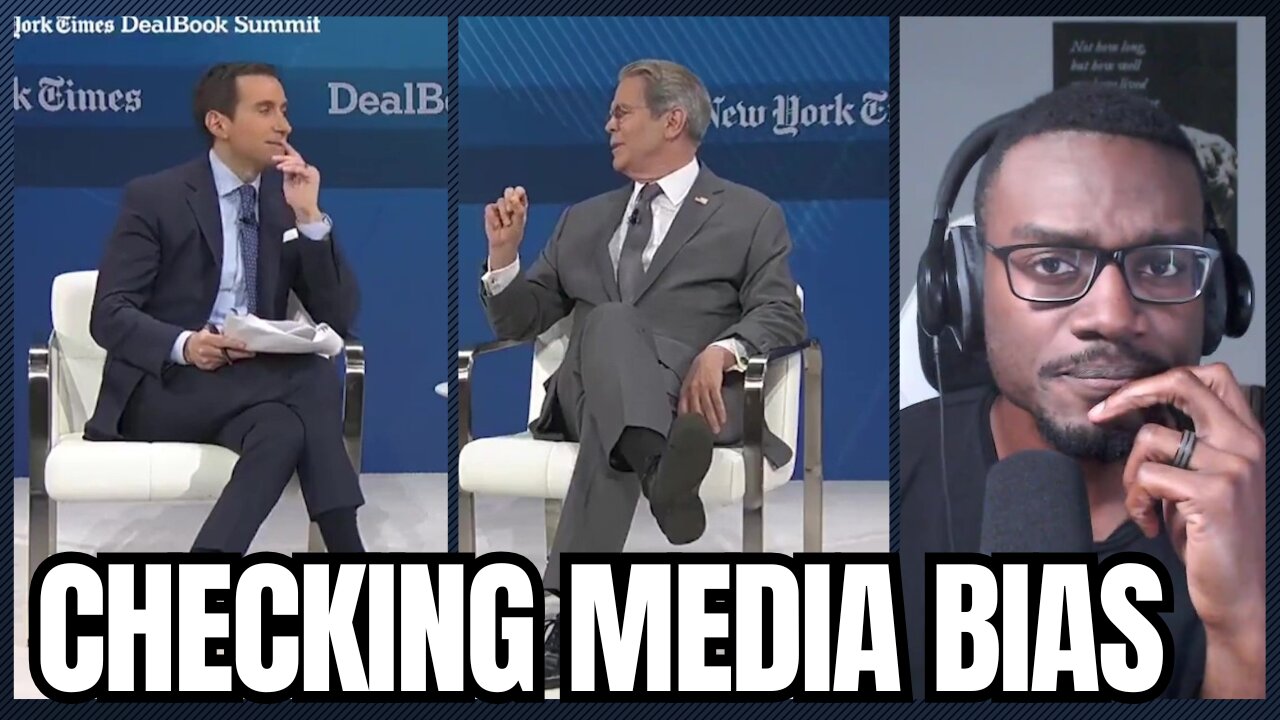 Scott Bessent Checks NYT Reporters On Bias News