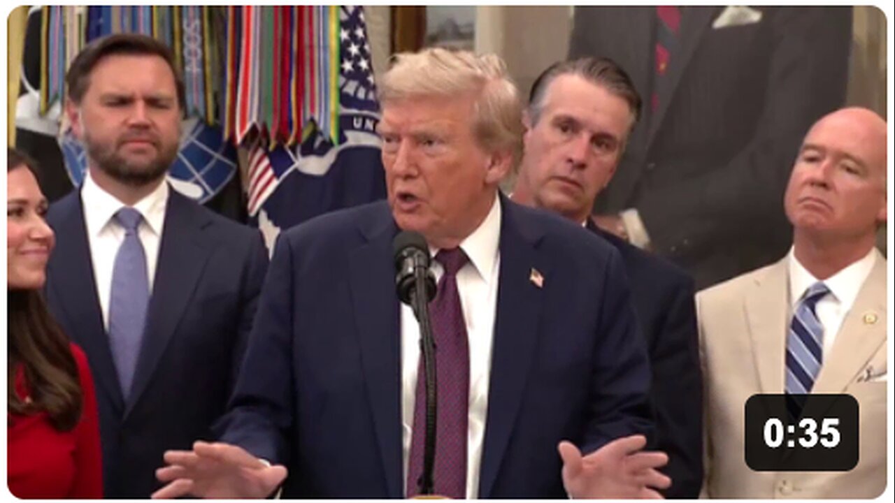 🇺🇸 Trump: "Without the United States, everything in the world would die ... I settled seven wars."