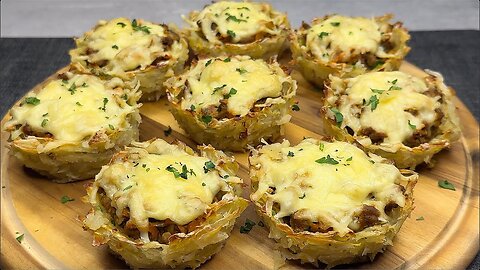 So easy and delicious! Just grate the potatoes! Dinner is ready in just a few minutes!