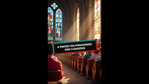 A Prayer for Forgiveness and Cleansing