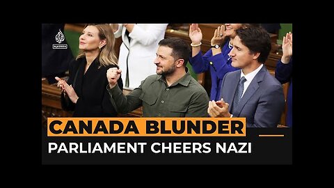 Canadian Parliament gives WWII Nazi standing ovation | Al Jazeera Newsfeed